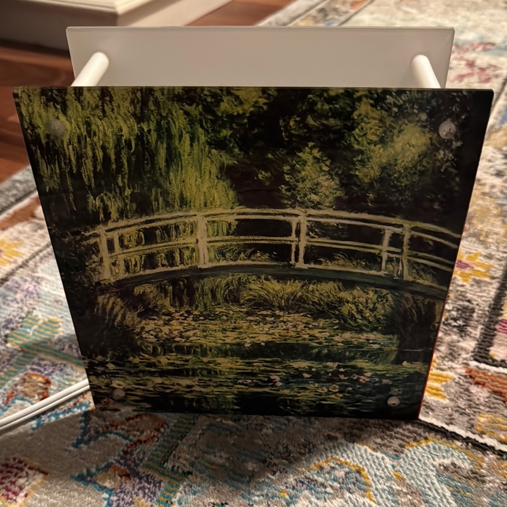 Monet “The Water Lily Pond” Scene Lamp